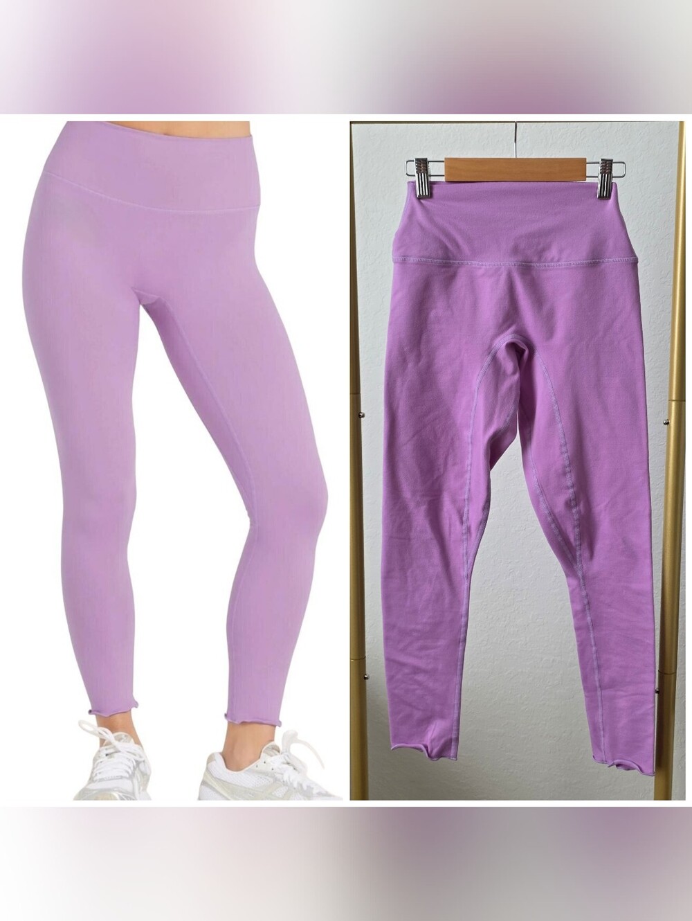 SET Active x Parke Formcloud Leggings in Petunia, Size Small